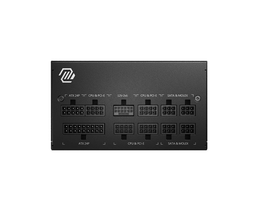 MSI MAG A850GL 850W 80+ Gold PSU – Fully Modular ATX Power Supply 4 MSI MAG A850GL 850W 80+ Gold PSU – Fully Modular ATX Power Supply - Image 4
