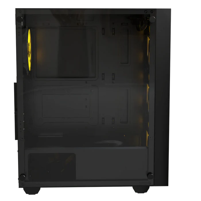 Boost Pro Series P200 Mid Tower Case – 4 ARGB Fans Tempered Glass High Airflow 3 Boost Pro Series P200 Mid Tower Case – 4 ARGB Fans Tempered Glass High Airflow - Image 3