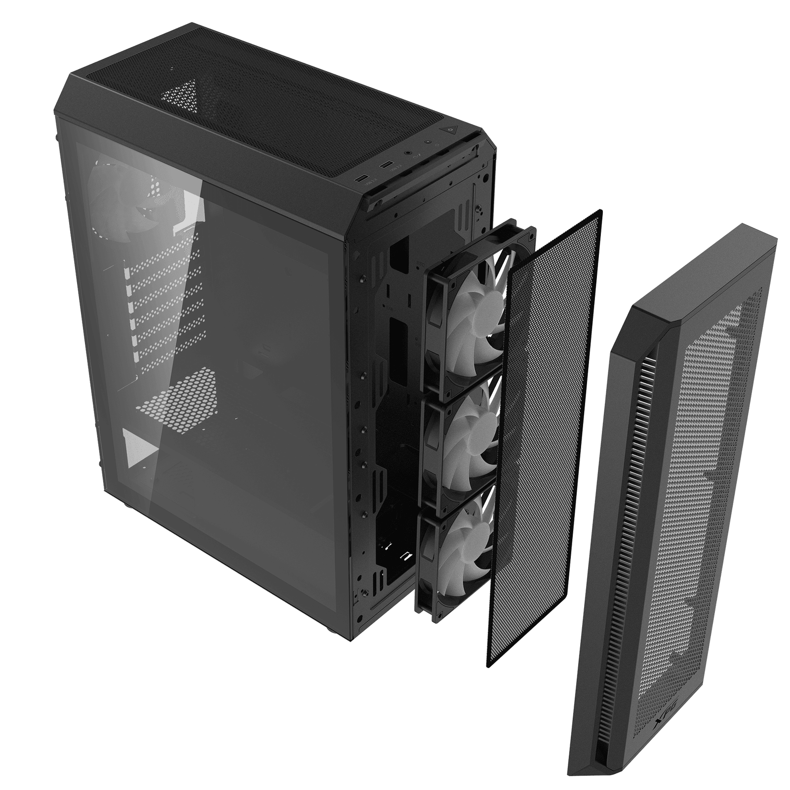 XPG VALOR AIR PLUS Mid-Tower Gaming Case 2 XPG VALOR AIR PLUS Mid-Tower Gaming Case - Image 2
