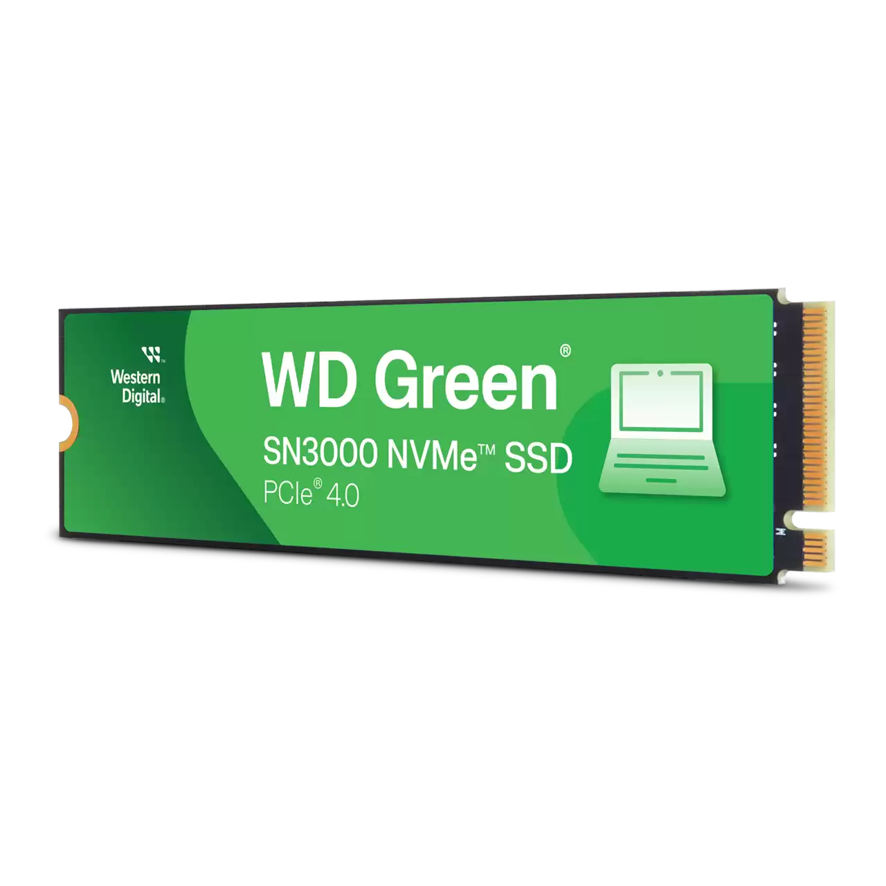 WD Green SN3000 500GB NVMe SSD PCIe Gen4 internal storage drive