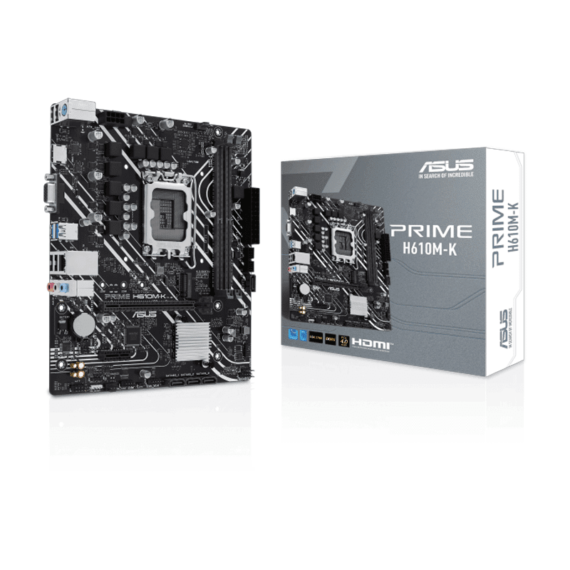 ASUS H610M-K ARGB DDR5 Micro-ATX motherboard