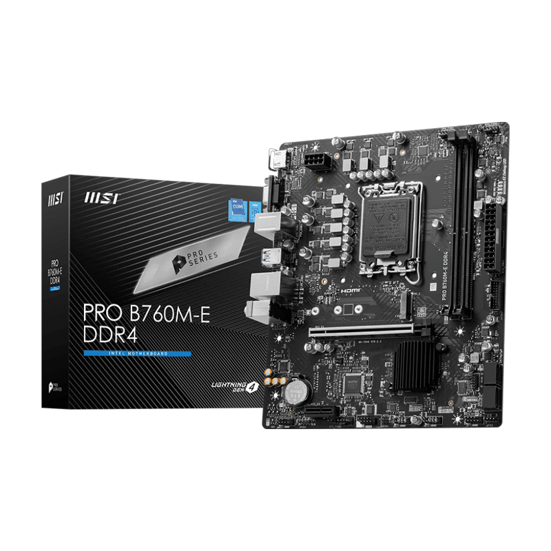 MSI B760M-E DDR4 Motherboard
