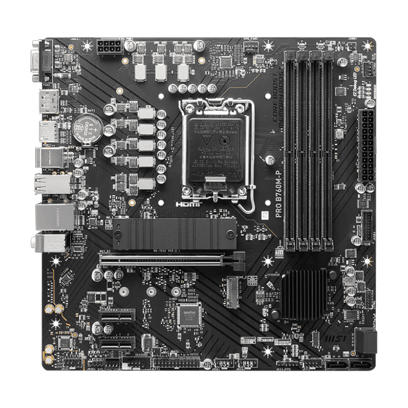 PRO B760M‑P DDR5 Motherboard – MSI Intel LGA1700 Board - Image 2