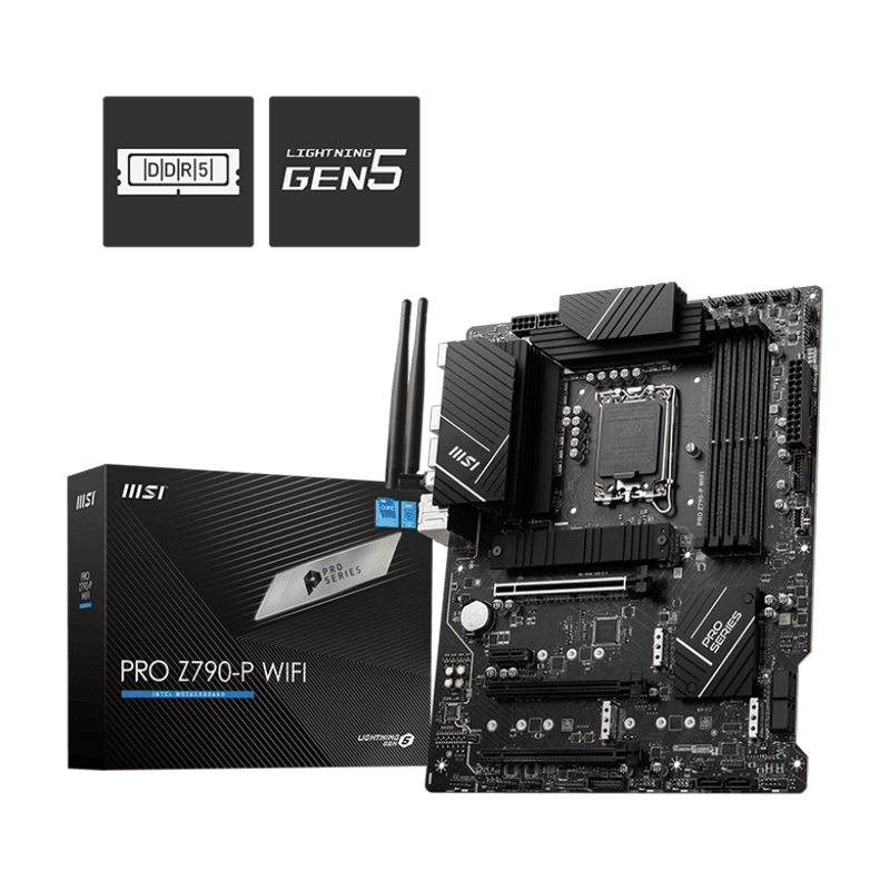MSI PRO Z790-P WiFi DDR5 Motherboard