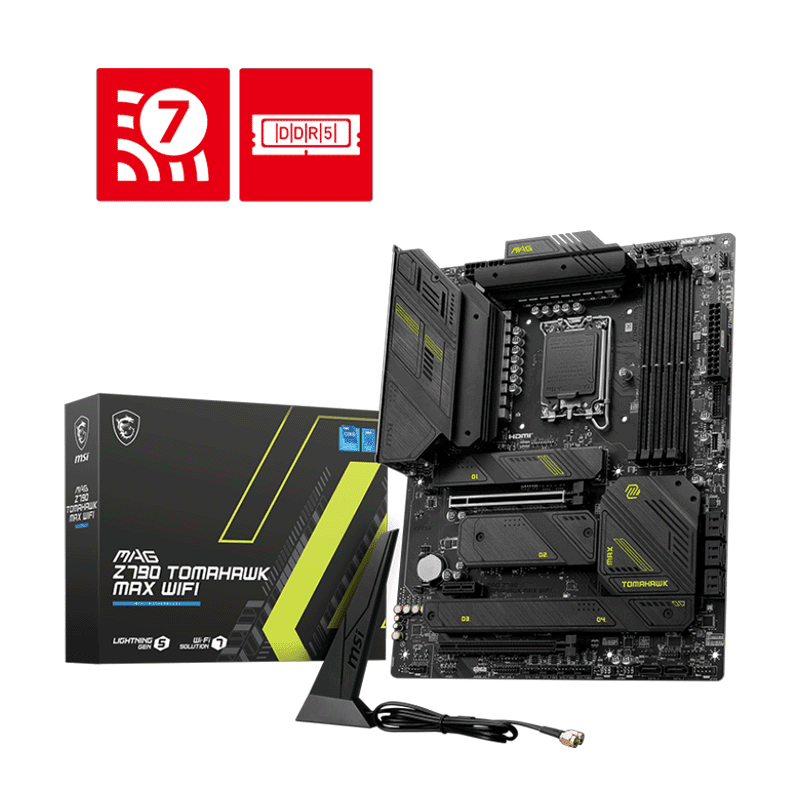 MSI Z790 Tomahawk Max WiFi DDR5 Motherboard 1 MSI Z790 Tomahawk Max WiFi DDR5 Motherboard