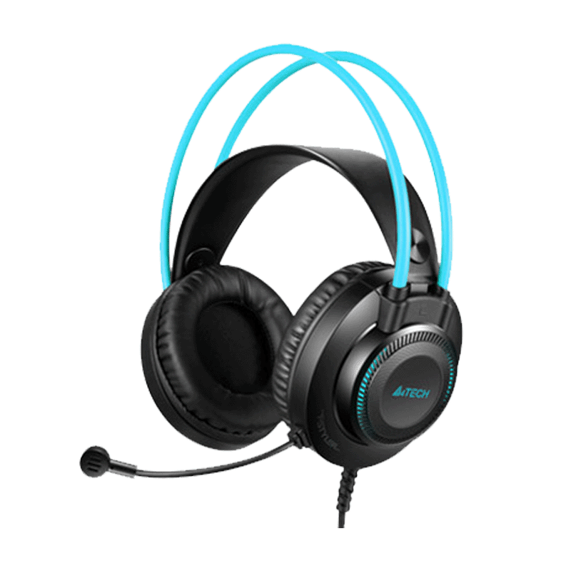A4TECH FH200U USB Over-Ear Headphone – Wired USB