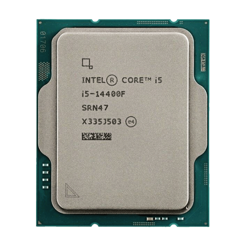 Intel Core i5 14400F Desktop Processor – 14th Gen Raptor Lake Performance 1 Intel Core i5 14400F Tray CPU LGA1700 desktop processor