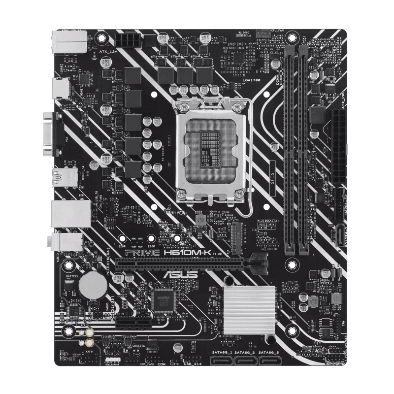 ASUS H610M-K ARGB Motherboard – DDR5 - Image 2