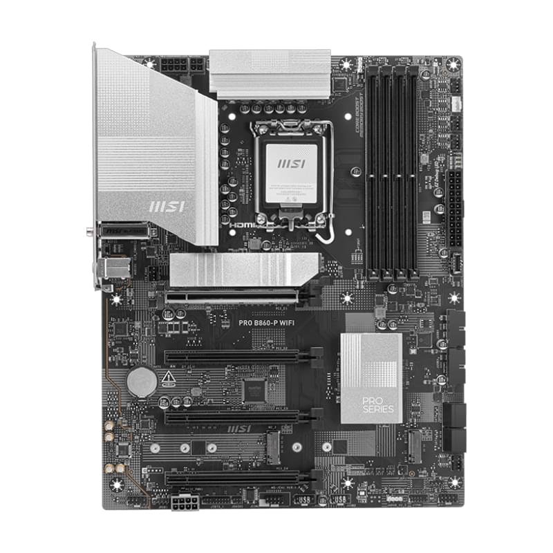 MSI PRO B860M-P WiFi Motherboard – DDR5 & WiFi 7 2 MSI PRO B860M-P WiFi Motherboard – DDR5 & WiFi 7 - Image 2