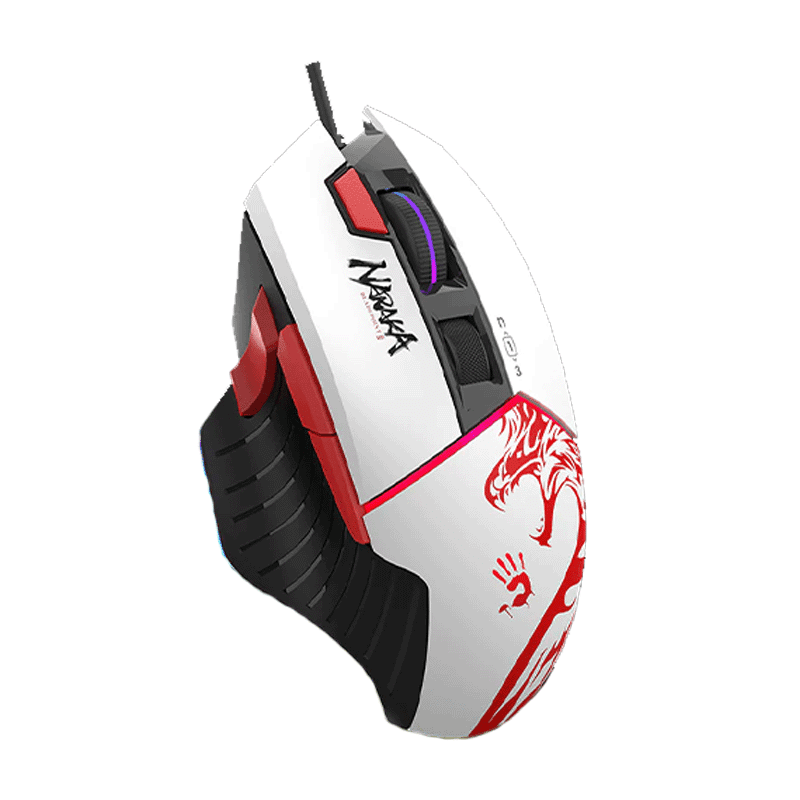 Bloody W95 Max Naraka Extra Fire RGB Gaming Mouse - Image 2