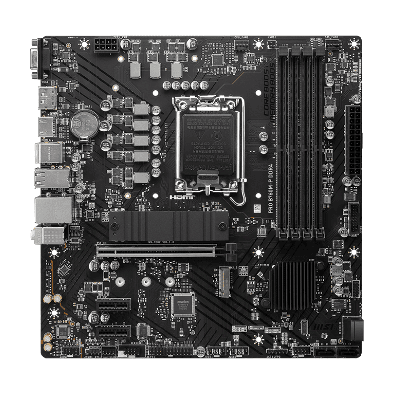 B760M‑P DDR4 Motherboard – MSI Intel LGA1700 Board - Image 2
