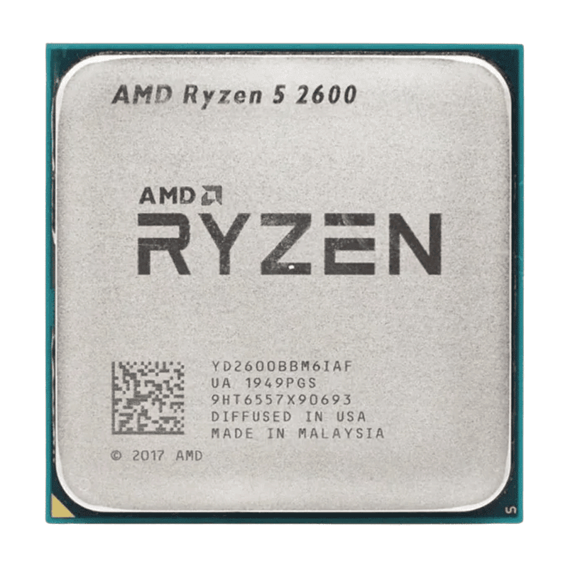 AMD Ryzen 5 2600 Desktop Processor – AM4 Zen+ Performance 1 AMD Ryzen 5 2600 Tray CPU AM4 desktop processor