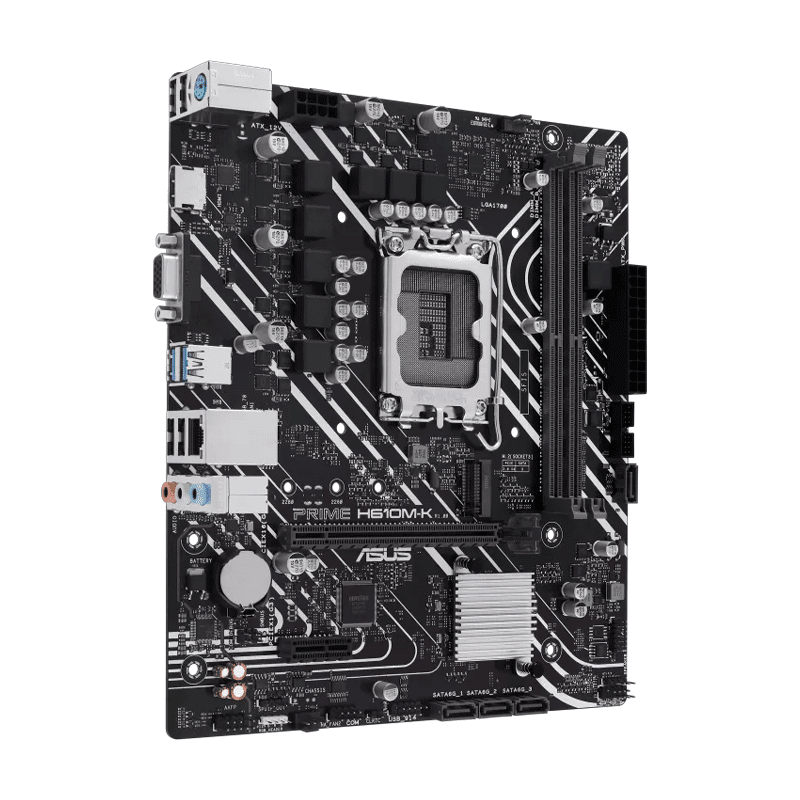 ASUS H610M-K ARGB Motherboard – DDR5 - Image 3