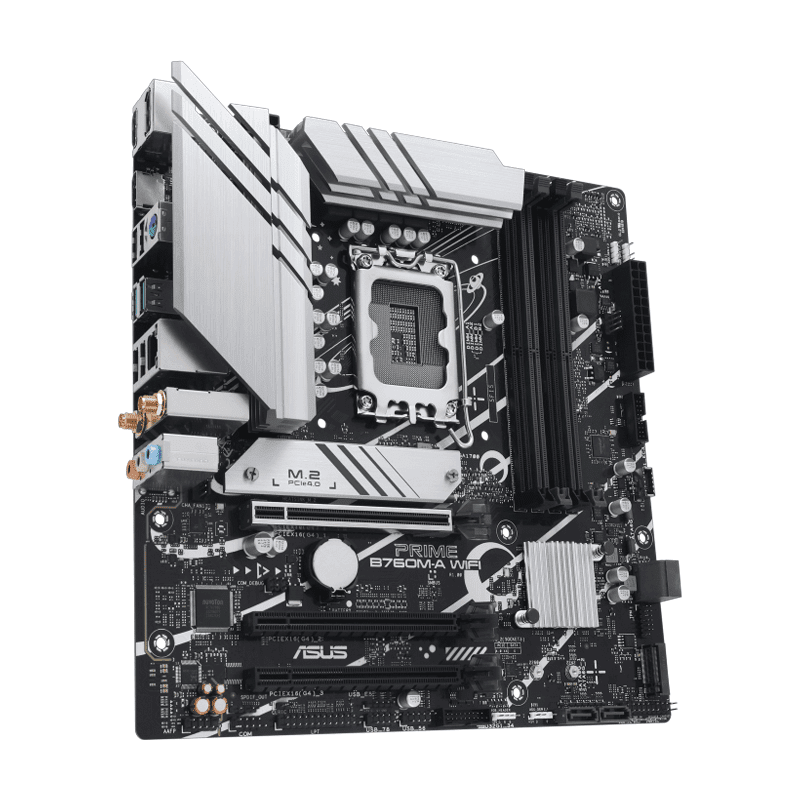ASUS Prime B760M-A WiFi DDR5 Motherboard 3 ASUS Prime B760M-A WiFi DDR5 Motherboard - Image 3