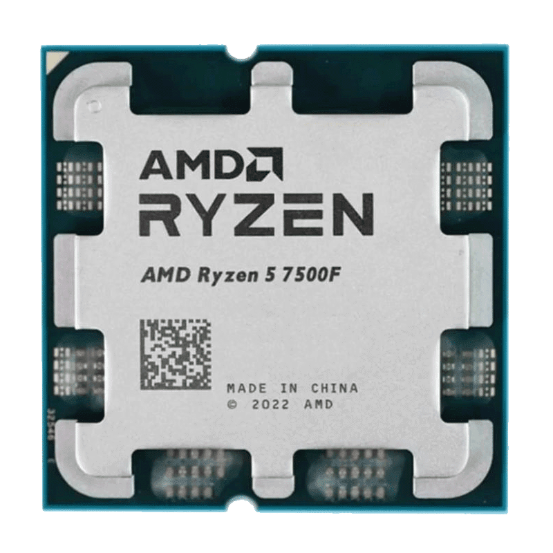 AMD Ryzen 5 7500F Desktop Processor – AM5 Zen 4 High Performance 1 AMD Ryzen 5 7500F Tray CPU AM5 desktop processor