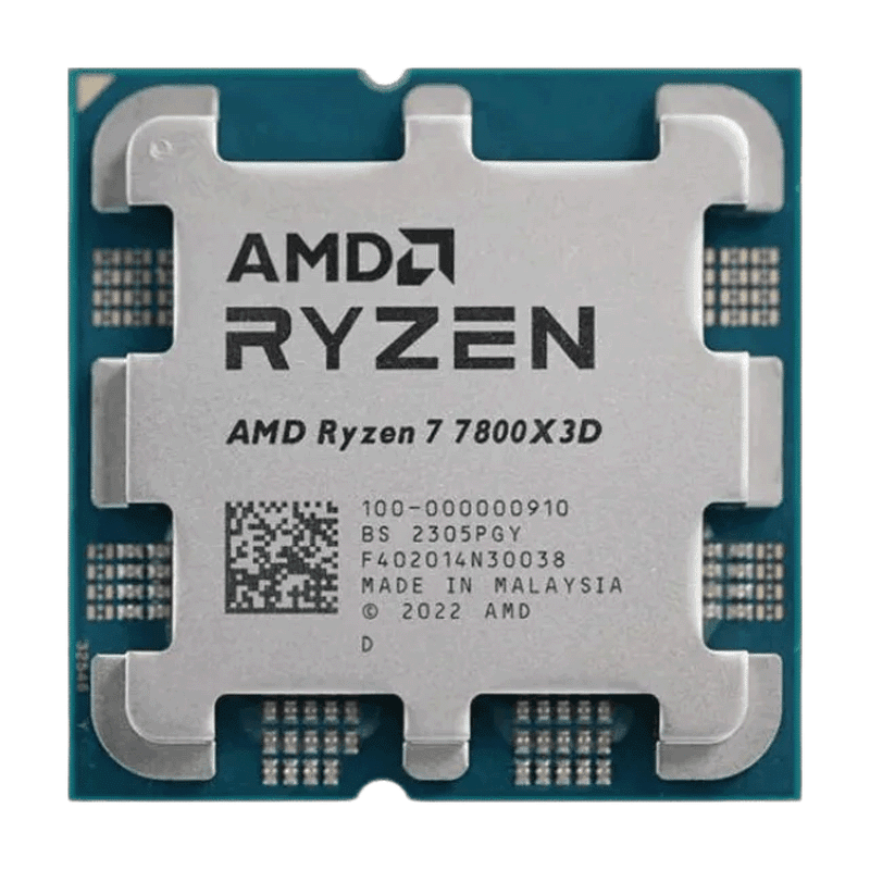 AMD Ryzen 7 7800X3D High-Performance Desktop Processor – 8-Core 16-Thread 1 AMD Ryzen 7 7800X3D TRAY desktop processor