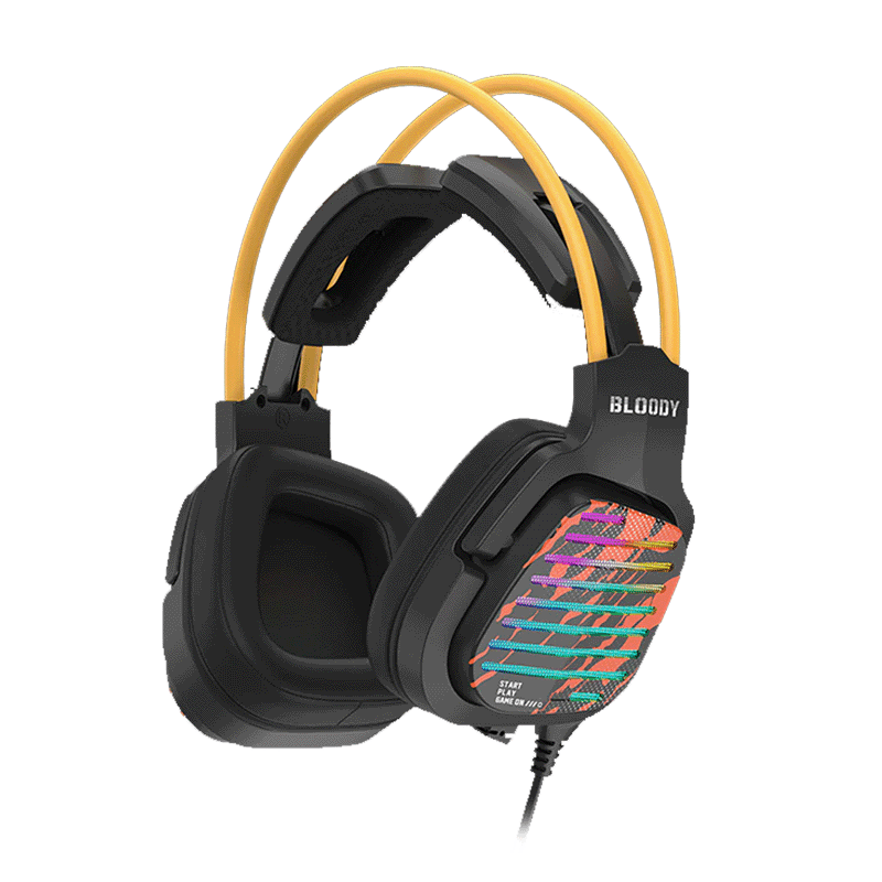 Bloody G565 RGB Gaming Headset – Virtual 7.1 Surround Sound