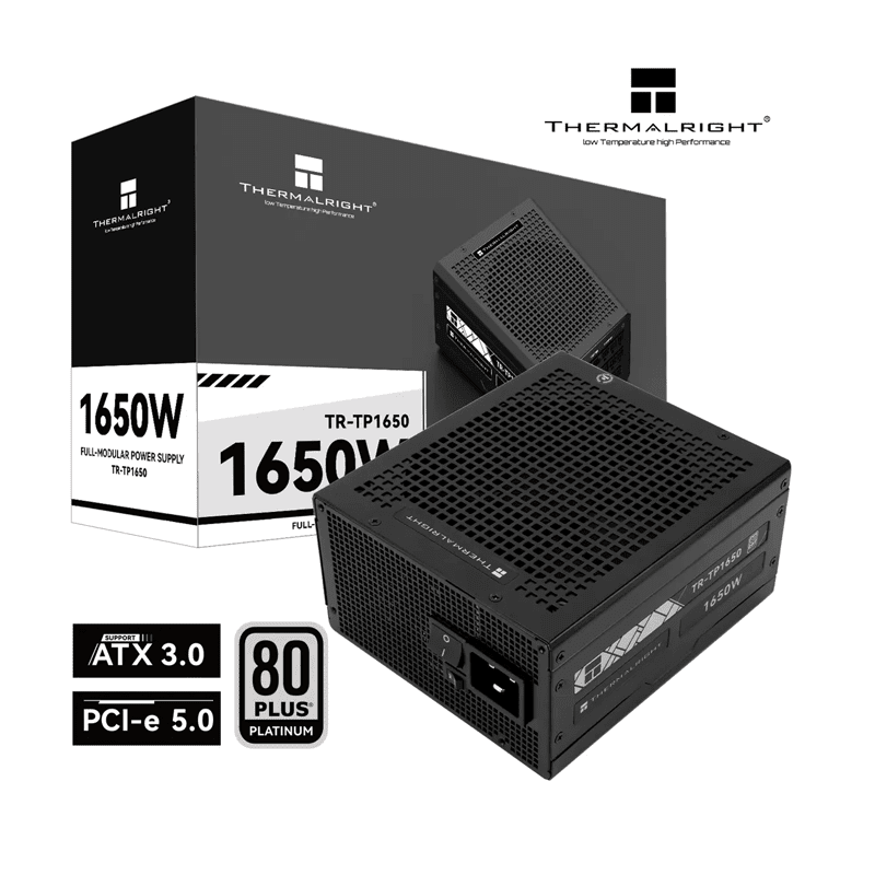 Thermalright TR‑TP1650 1650W 80+ Platinum Fully Modular Power Supply – Premium ATX PSU 1 Thermalright TR‑TP1650 1650W 80+ Platinum fully modular power supply