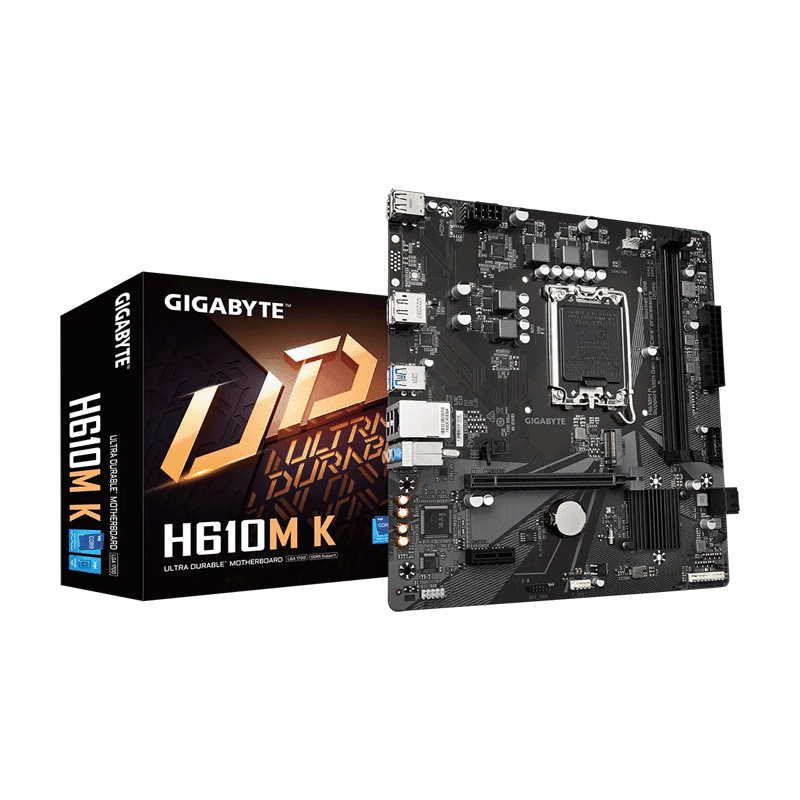 Gigabyte H610M-K DDR5 Motherboard 1 Gigabyte H610M-K DDR5 Motherboard