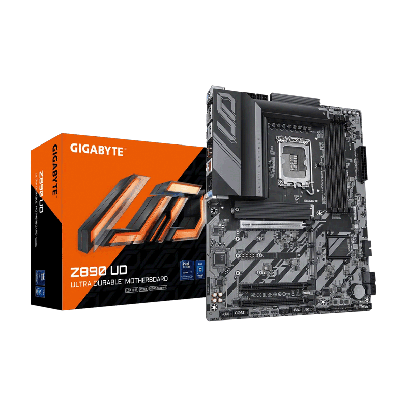 Z890 UD DDR5 Motherboard – Gigabyte Intel LGA1851 Board 1 Gigabyte Z890 UD DDR5 motherboard ATX layout