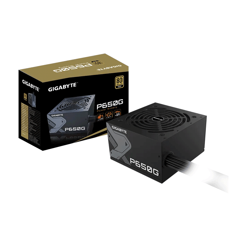 Gigabyte GP-P650G 650W 80+ Gold Fully Modular Power Supply 1 Gigabyte GP-P650G 650W 80+ Gold Fully Modular Power Supply