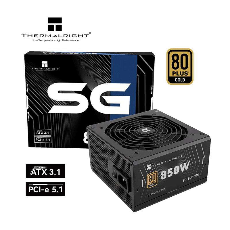 Thermalright TR‑SG850S 850W 80+ Gold Power Supply Unit – Reliable ATX PSU 1 Thermalright TR‑SG850S 850W 80 Plus Gold PSU unit