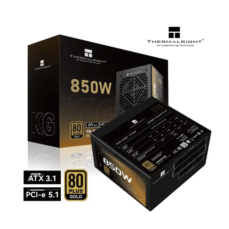 Thermalright TR-KG850 850W 80+ Gold Power Supply 1 Thermalright TR-KG850 850W 80+ Gold Power Supply