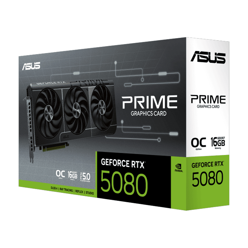 ASUS PRIME RTX 5080 16GB – Ultimate 4K Gaming Graphics Card - Image 2