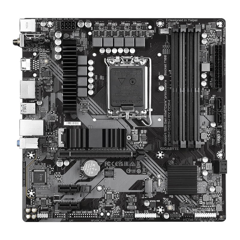 Gigabyte B760M DS3H AX DDR4 Motherboard 2 Gigabyte B760M DS3H AX DDR4 Motherboard - Image 2