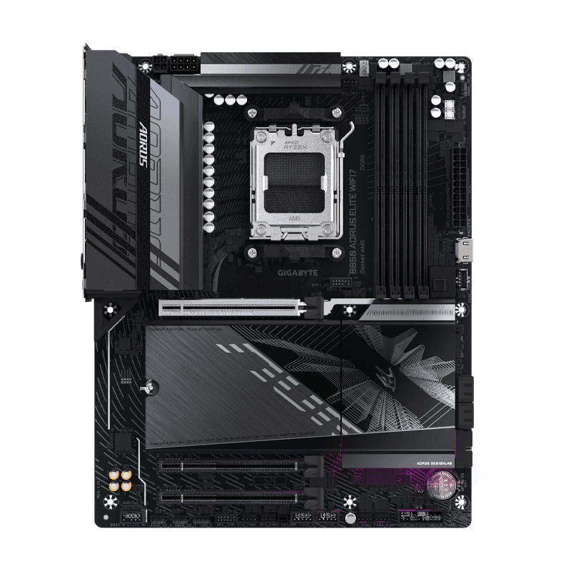 Gigabyte B850 AORUS Elite WiFi7 DDR5 Motherboard – AM5 Gaming & Productivity 2 Gigabyte B850 AORUS Elite WiFi7 DDR5 Motherboard – AM5 Gaming & Productivity - Image 2