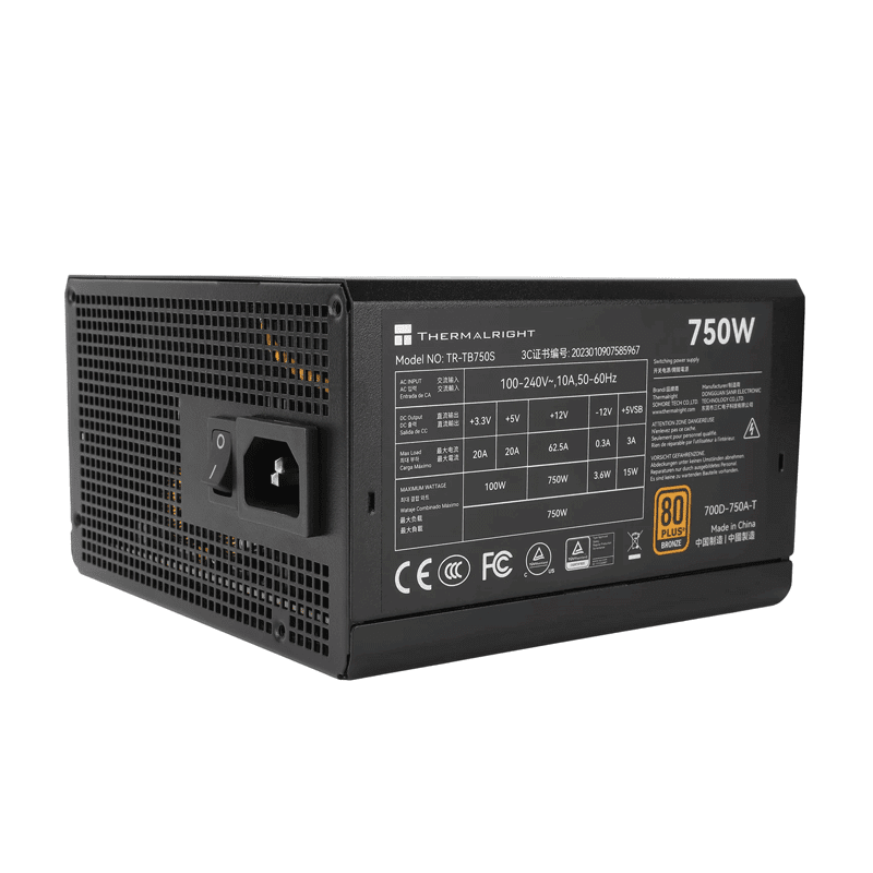 Thermalright TR‑TB750S 750W 80+ Bronze Power Supply – Efficient ATX PSU - Image 2