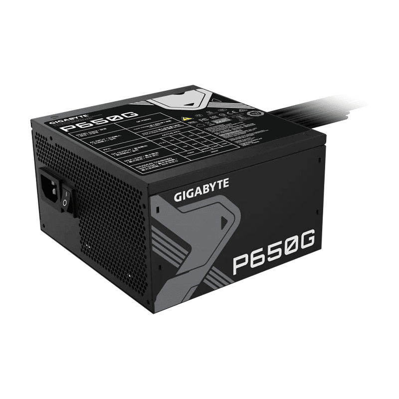 Gigabyte GP-P650G 650W 80+ Gold Fully Modular Power Supply 3 Gigabyte GP-P650G 650W 80+ Gold Fully Modular Power Supply - Image 3