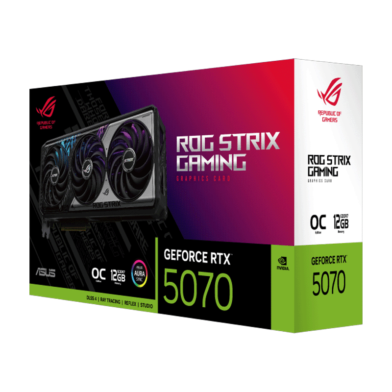 ASUS ROG Strix RTX 5070 12GB – Premium Gaming Graphics Card - Image 2