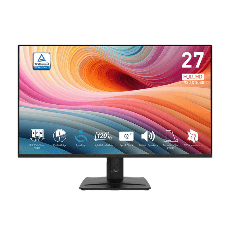 MSI PRO MP275 E2 27 inch FHD IPS business monitor