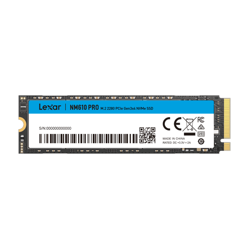 Lexar NM610 PRO 500GB M.2 NVMe SSD
