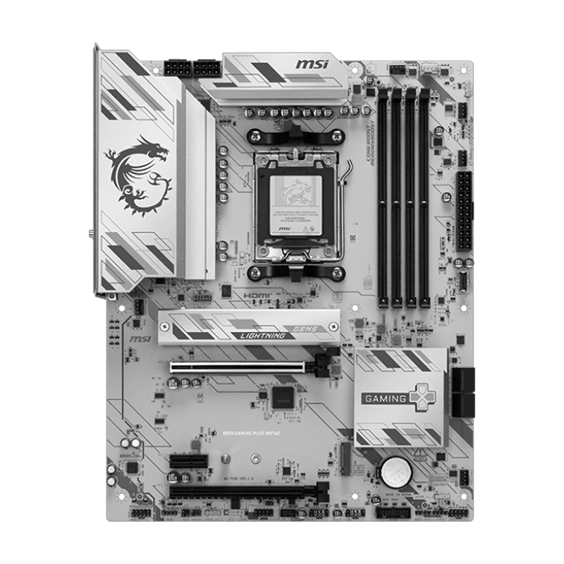 MSI B850 GAMING PLUS WIFI 6E Intel B850 ATX Motherboard - Image 2