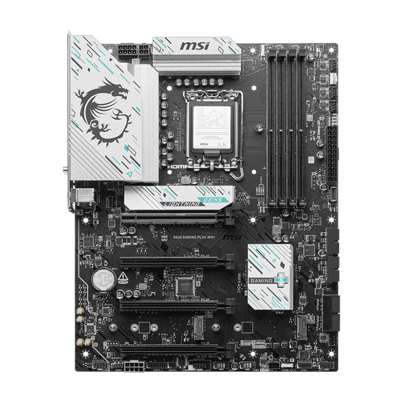 MSI B860 GAMING PLUS WIFI Intel B860 ATX Motherboard – High‑Performance Gaming Board 2 MSI B860 GAMING PLUS WIFI Intel B860 ATX Motherboard – High‑Performance Gaming Board - Image 2