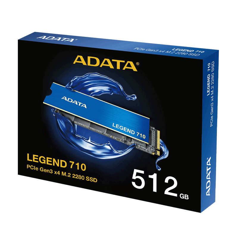 ADATA LEGEND 710 512GB NVMe Gen3 (2400MB/s)