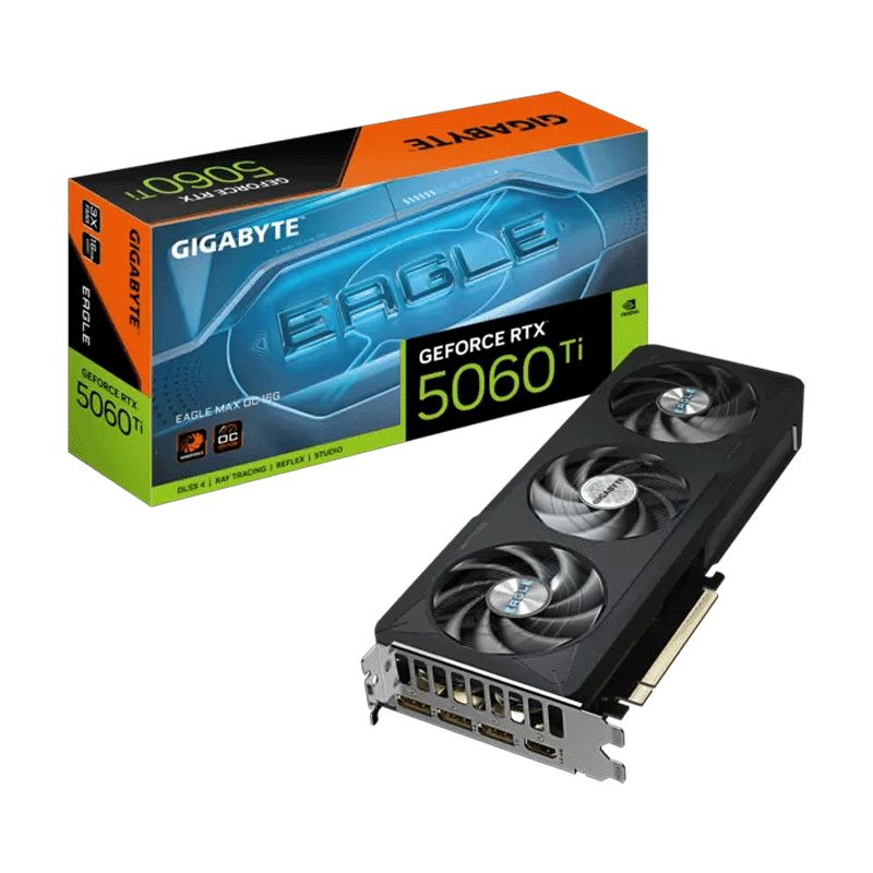 GIGABYTE RTX 5060 Ti EAGLE MAX OC 16GB – High‑Performance Gaming GPU 1 GIGABYTE RTX 5060 Ti EAGLE MAX OC 16GB gaming graphics card