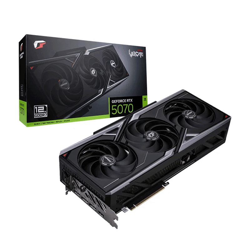 iGame GeForce RTX 5070 Vulcan OC 12GB‑V Graphics Card 1 iGame RTX 5070 Vulcan OC 12GB‑V graphics card