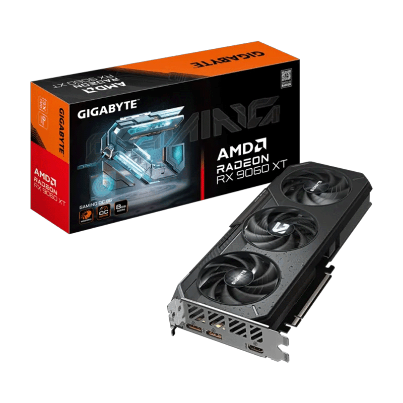 GIGABYTE Radeon RX 9060 XT GAMING 8GB Graphics Card 1 GIGABYTE Radeon RX 9060 XT GAMING 8GB Graphics Card