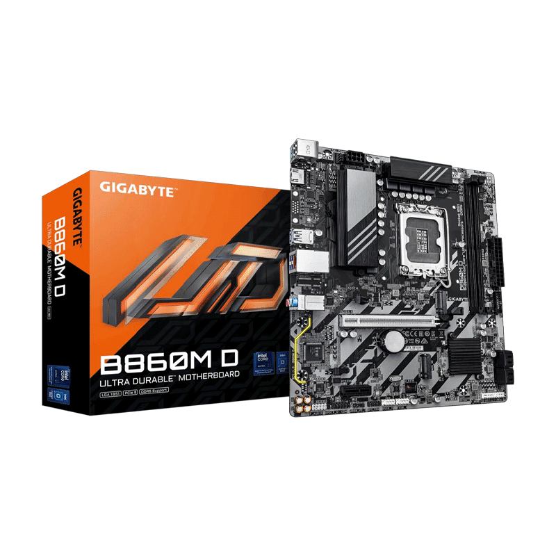 Gigabyte B860M D Micro-ATX motherboard with DDR5 support