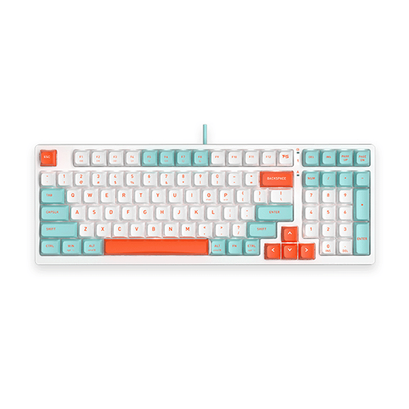 A4Tech FS300 Hot-Swappable Mechanical USB Keyboard - Image 3