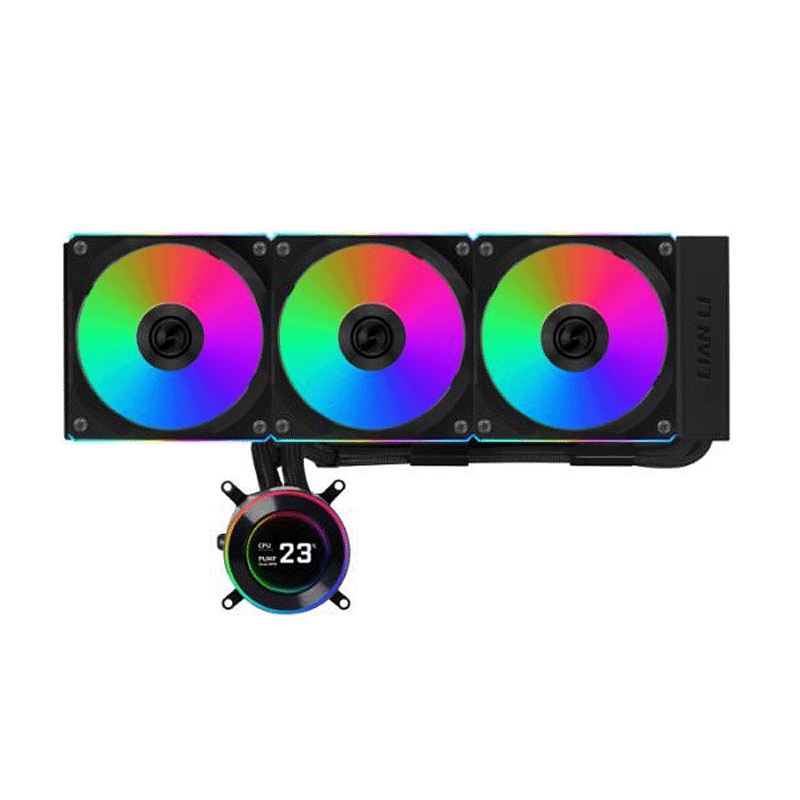 Lian Li HydroShift II LCD-C 360CL AIO liquid CPU cooler with IPS LCD