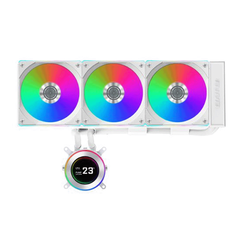 Lian Li HydroShift II LCD‑C 360CL White 360mm AIO Cooler | IPS LCD Display & High‑Performance Cooling 1 Lian Li HydroShift II LCD‑C 360CL White 360mm AIO CPU cooler