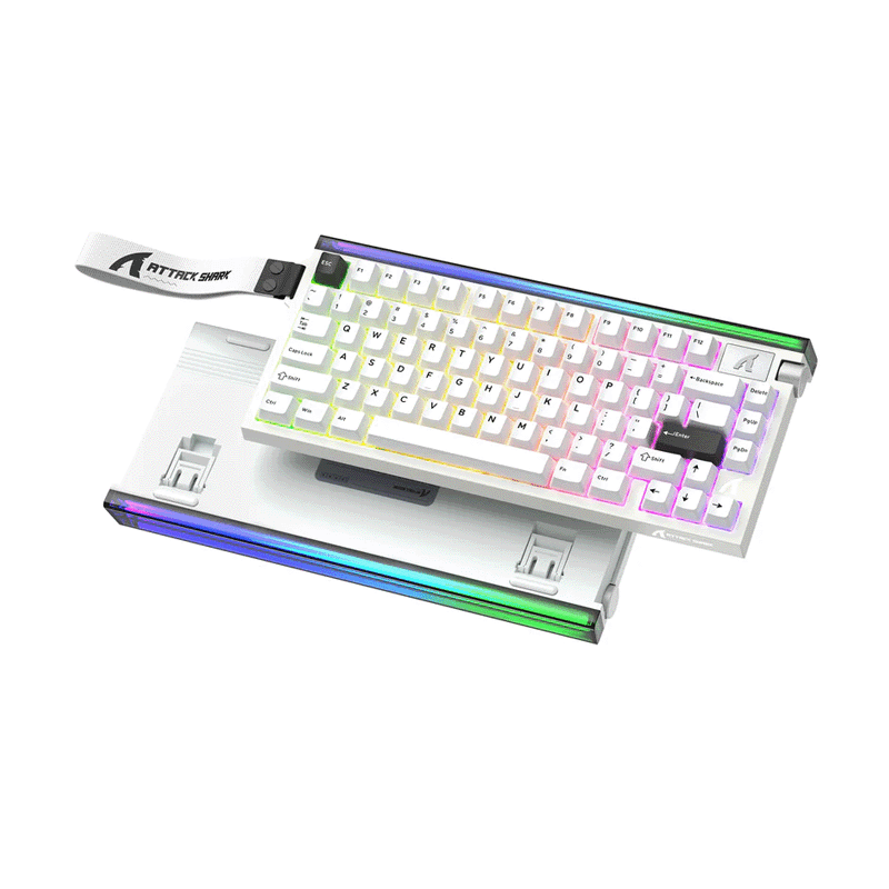 Attack Shark R85 HE Magnetic Rapid Trigger Mechanical Gaming Keyboard – 75% RGB Precision 1 ATTACK SHARK R85 HE Mechanical Gaming Keyboard