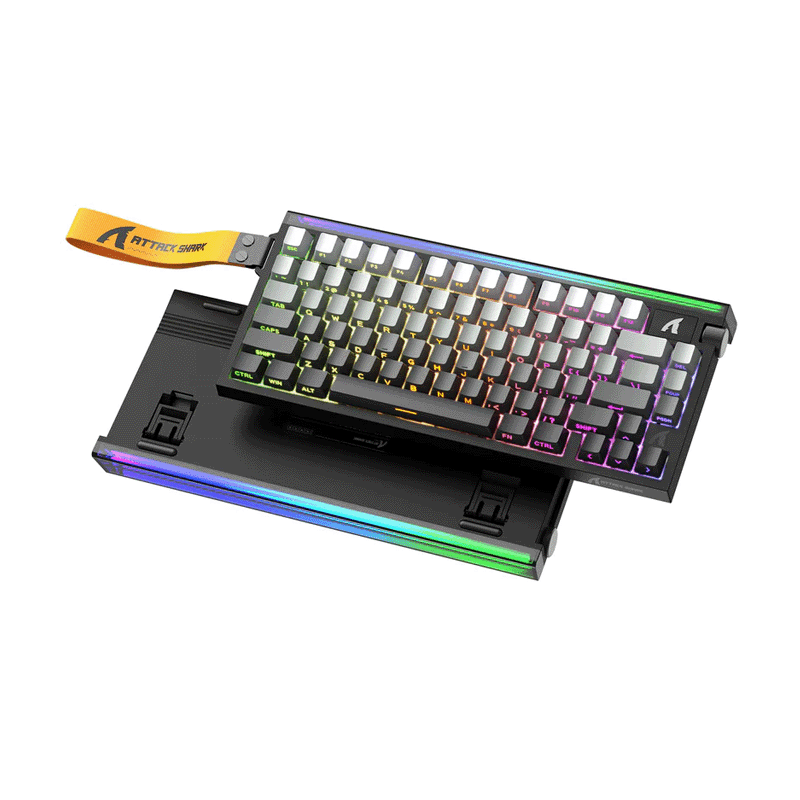 Attack Shark R85 HE Magnetic Rapid Trigger Mechanical Gaming Keyboard – 75% RGB Precision 2 Attack Shark R85 HE Magnetic Rapid Trigger Mechanical Gaming Keyboard – 75% RGB Precision - Image 2