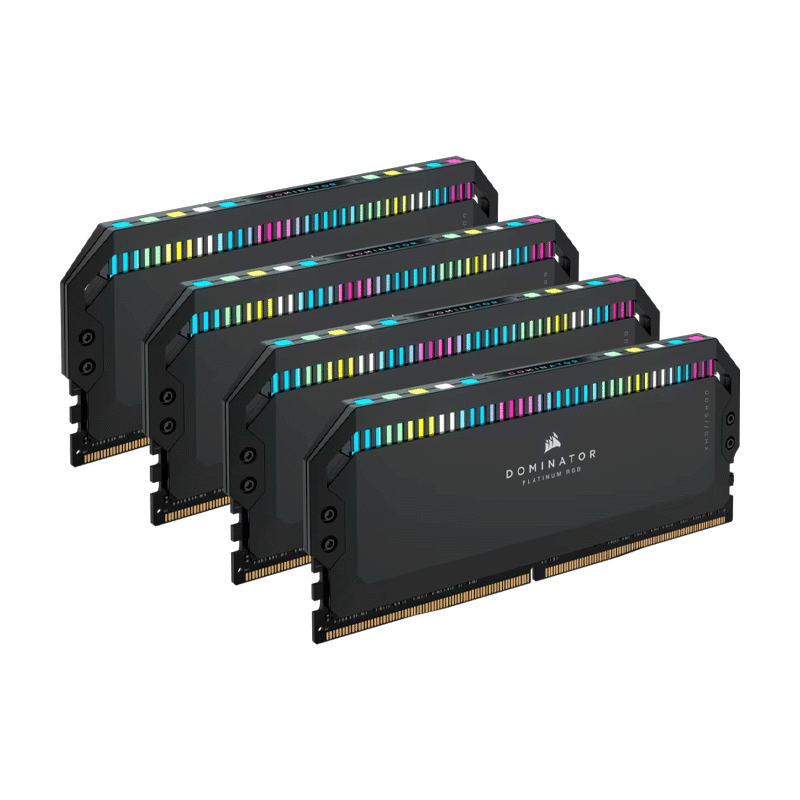 Corsair Dominator Platinum 64GB (32*2) DDR5 6600MHz CL32 RAM – Premium RGB Desktop Memory 1 Corsair Dominator Platinum 64GB DDR5 6600MHz CL32 desktop RAM