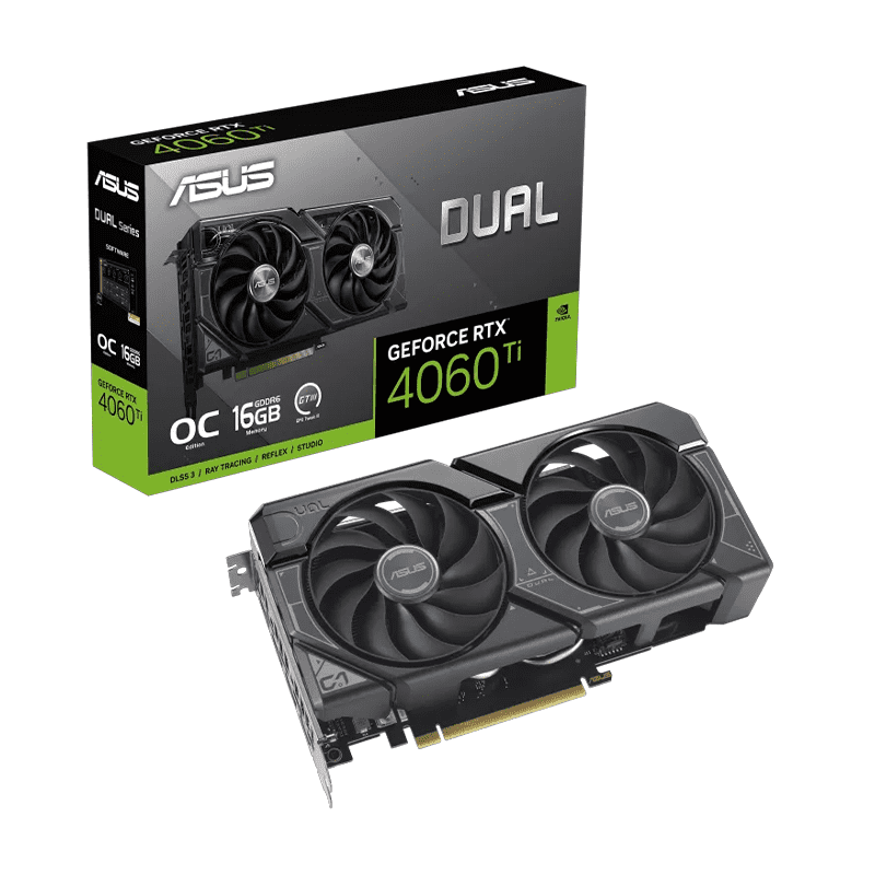 Asus Dual GeForce RTX 4060 Ti OC Edition 16GB Graphics Card 3 Asus Dual GeForce RTX 4060 Ti OC Edition 16GB Graphics Card - Image 3