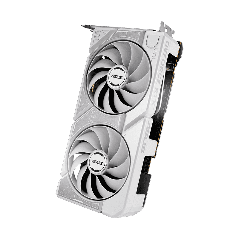 ASUS Dual GeForce RTX 5060 White OC Edition graphics card